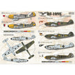 Print Scale 144-014 Decal Messershmit Me-Bf-109 E Scale 1:144 for Aircraft Plastic model kit