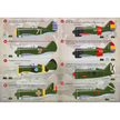 Print Scale 144-021 Decal Polikarpov I-16 Scale 1:144 for Aircraft Plastic model kit