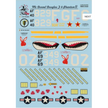 Print Scale 32-004 Decal F-4 Phantom II in Viet Nam war Part 1 Scale 1:32 for Aircraft Plastic model kit
