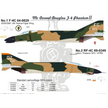 Print Scale 32-004 Decal F-4 Phantom II in Viet Nam war Part 1 Scale 1:32 for Aircraft Plastic model kit