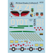 Print Scale 32-006 Decal F-4 Phantom II in Viet Nam war Part 2 Scale 1:32 for Aircraft Plastic model kit