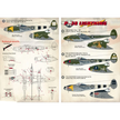 Print Scale 32-010 Decal 1:32 P-38 Lightning Part 2 The complete set 2 leaf (+Technical stencils)
