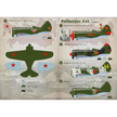 Print Scale 32-015 Decal Polikarpov I-16 Part 1 The complete set 2 leaf Scale 1:32 for Aircraft Plastic model kit