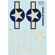 Print Scale 32-022 Decal Grumman TBF Avenger The complete set 2 leaf Scale 1:32 for Aircraft Plastic model kit