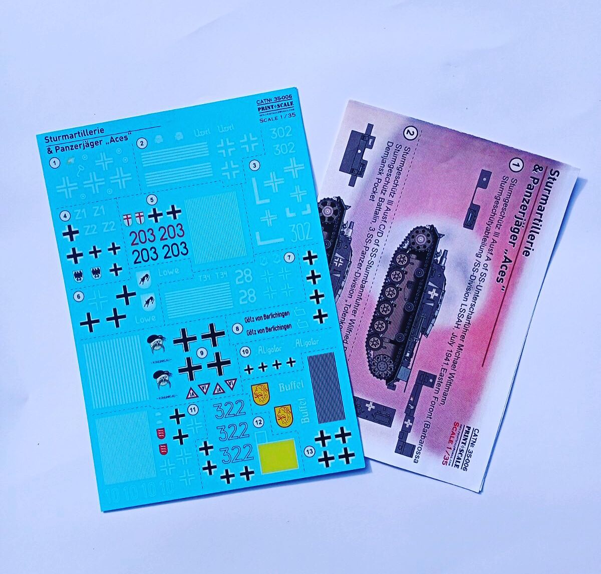 Print Scale 35-006 Decal Sturmartillerie & Pancerjager 