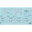 Print Scale 350-001 Decal 350:001 Russian aircraft carrier Admiral Kuznetsov and Soviet Varyag aircraft carrier