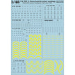Print Scale 48-001 Decal 1:48 Technical inscriptions and marks of airbombs USAF, The second world war and Korea