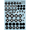 Print Scale 48-002 Decal 1:48 Civil war in Spain. Franco. Two sheets, the general complete set