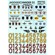 Print Scale 48-006 Decal JAGDGESCHWADER 52 Scale 1:48 for Aircraft Plastic model kit