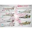 Print Scale 48-008 Decal Mig-21 Fishbed Scale 1:48 for Aircraft Plastic model kit