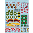 Print Scale 48-012 Decal Mig-19 Farmer Scale 1:48 for Aircraft Plastic model kit