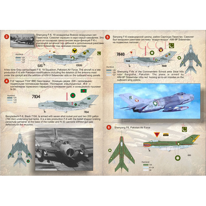 Print Scale 48-012 Decal Mig-19 Farmer Scale 1:48 for Aircraft Plastic model kit