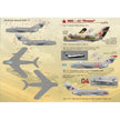 Print Scale 48-013 Decal Mig-17 Fresco Part 1 Scale 1:48 for Aircraft Plastic model kit