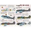 Print Scale 48-015 Decal Focke-Wulf FW 190 A2-A9 Scale 1:48 for Aircraft Plastic model kit
