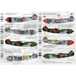 Print Scale 48-018 Decal La-5 Part 1 Scale 1:48 for Aircraft Plastic model kit