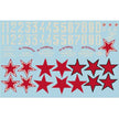 Print Scale 48-019 Decal La-5 Part 2 Scale 1:48 for Aircraft Plastic model kit