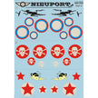 Print Scale 48-021 Decal Nieuport Part 2 Scale 1:48 for Aircraft Plastic model kit