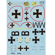 Print Scale 48-022 Decal Albatros D.V. Part 1 Scale 1:48 for Aircraft Plastic model kit