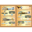 Print Scale 48-023 Decal Albatros D.V. Part 2 Scale 1:48 for Aircraft Plastic model kit