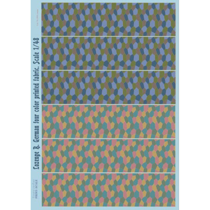 Print Scale 48-025 Decal Fokker D VII Part 1 The complete set 4 leaf Scale 1:48 for Aircraft Plastic model kit
