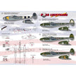 Print Scale 48-037 Decal P-38 Lightning Part 2 Scale 1:48 for Aircraft Plastic model kit