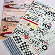 Print Scale 48-039 Decal P-51 Mustang-D The complete set 2 leaf Scale 1:48 for Aircraft Plastic model kit