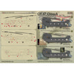 Print Scale 48-043 Decal CH-47 Chinook Part 1 Scale 1:48 for Helicopter Plastic model kit
