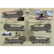 Print Scale 48-043 Decal CH-47 Chinook Part 1 Scale 1:48 for Helicopter Plastic model kit
