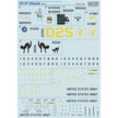 Print Scale 48-044 Decal CH-47 Chinook Part 2 Scale 1:48 for Helicopter Plastic model kit