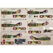 Print Scale 48-046 Decal Spad VII-XVII Part 1 Scale 1:48 for Aircraft Plastic model kit