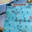 Print Scale 48-050 Decal RF-101C Voodoo Scale 1:48 for Aircraft Plastic model kit