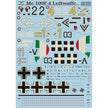 Print Scale 48-052 Decal Messershmit Me-109 F-4 Luftwaffe Part 1 Scale 1:48 for Aircraft Plastic model kit