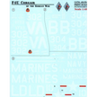 Print Scale 48-054 Decal 48-054 Scale 1:48 for Aircraft Plastic model kit