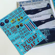 Print Scale 48-064 Decal F-82 Twin Mustang Scale 1:48 for Aircraft Plastic model kit