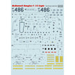 Print Scale 48-087 Decal McDonnell Douglas F-15 Eagle Scale 1:48 for Aircraft Plastic model kit