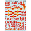 Print Scale 48-089 Decal 1:48 North Vietnamese MIGs (Mig 17 Mig 19 Mig 21) of the Vietnam War Part 2 /MIG Air force of the Vietnam war