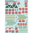 Print Scale 48-090 Decal MiG-19s and MiG-21s of the Arab Air Force Part 1 Scale 1:48 for Aircraft Plastic model kit