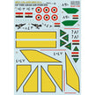 Print Scale 48-091 Decal MiG-19s and MiG-21s of the Arab Air Force Part 2 Scale 1:48 for Aircraft Plastic model kit