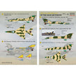 Print Scale 48-091 Decal MiG-19s and MiG-21s of the Arab Air Force Part 2 Scale 1:48 for Aircraft Plastic model kit