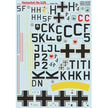 Print Scale 48-099 Decal Henschel Hs-126 The complete set 1,5 leaf Scale 1:48 for Aircraft Plastic model kit