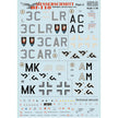 Print Scale 48-102 Decal 1:48 Messershmit Me-110 Part 2 The complete set 1,5 leaf