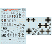 Print Scale 48-102 Decal 1:48 Messershmit Me-110 Part 2 The complete set 1,5 leaf