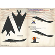 Print Scale 48-112 Decal Lockheed F-117 Nighthawk Part 2 Scale 1:48 for Aircraft Plastic model kit