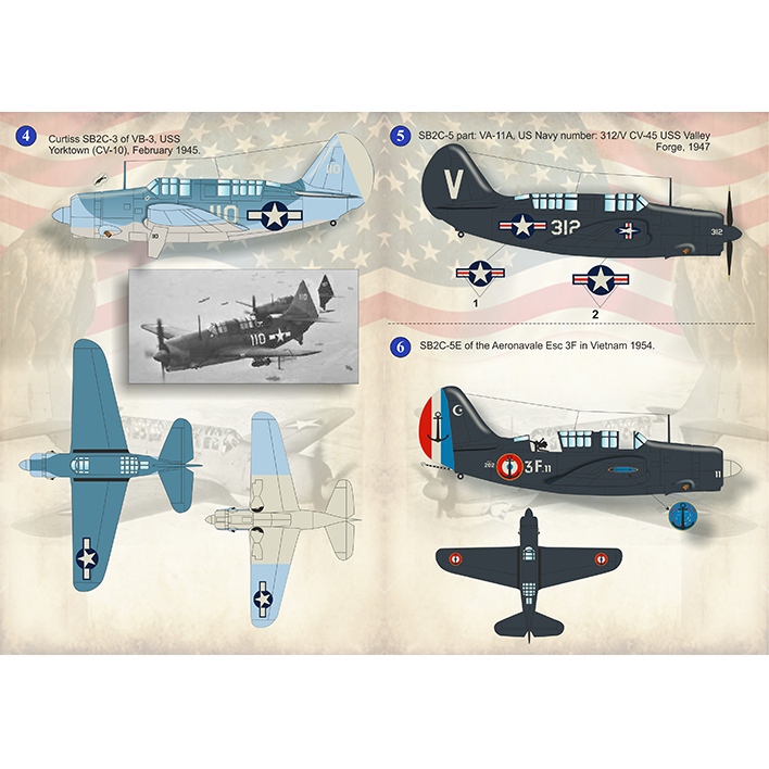 Print Scale 48-137 Decal Curtiss SB2C Helldiver The complete set 1.5 leaf Scale 1:48 for Aircraft Plastic model kit