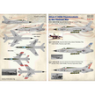Print Scale 48-150 Decal Silver F-105D Thunderchiefs in VietNam Part 1 Scale 1:48 for Aircraft Plastic model kit