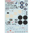 Print Scale 48-158 Decal P-38J Lighting Aces over Europe (1944-45) Part 2 Scale 1:48 for Aircraft Plastic model kit