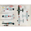 Print Scale 48-164 Decal Mitsubishi Zero A6M2 - A6M3 Part 1 Scale 1:48 for Aircraft Plastic model kit