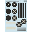 Print Scale 48-175 Decal 1:48 SM-79 Sparviero in the Spanish Civil War. The complete set 2 leaf