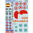 Print Scale 48-176 Decal Polikarpov U-2/Po-2 Part 1 Scale 1:48 for Aircraft Plastic model kit