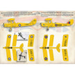 Print Scale 48-179 Decal De Havilland Tiger Moth Part 1 Scale 1:48 for Aircraft Plastic model kit